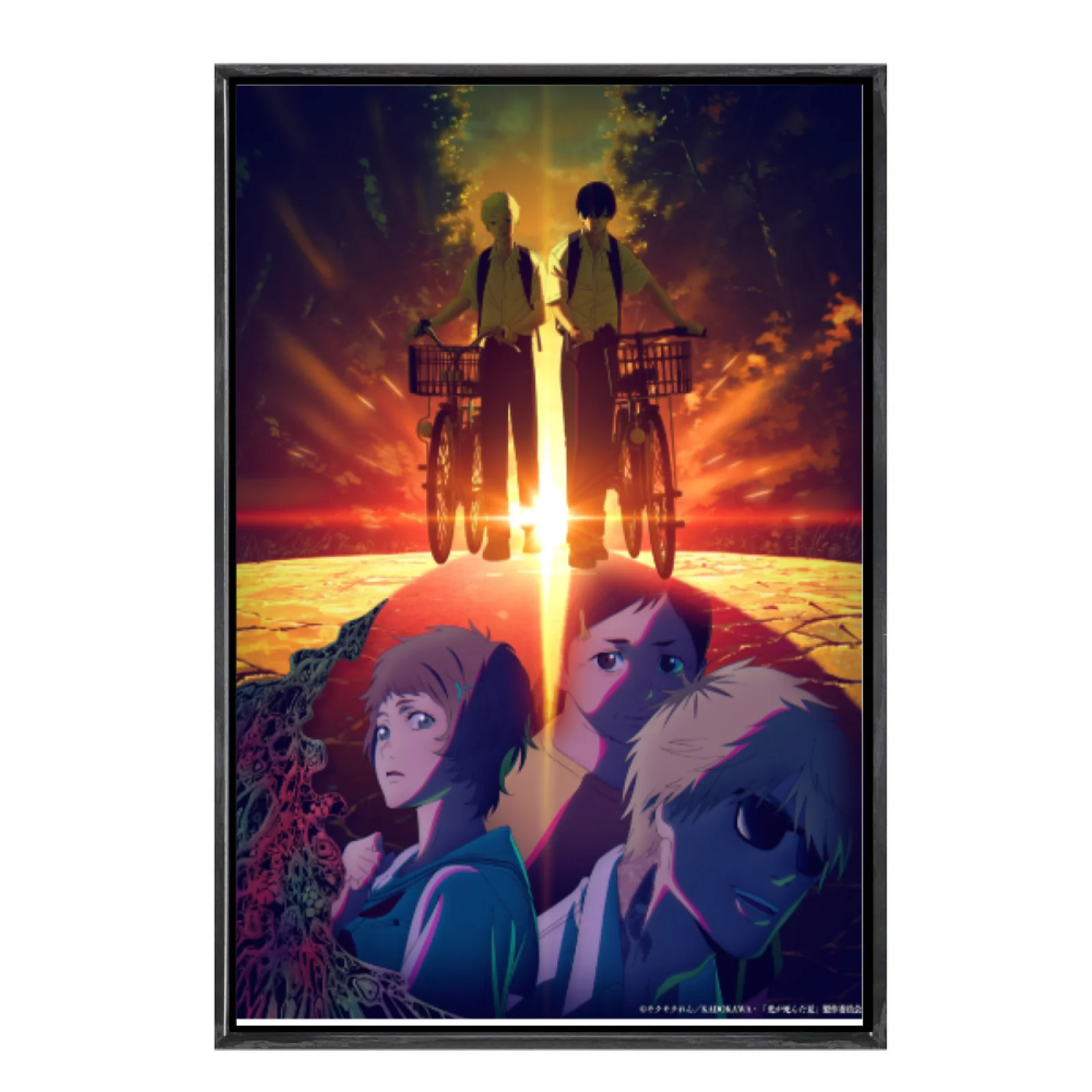 

Japanese Manga Multi-Size Canvas Poster Double Framed Wall Art,The Summer Hikaru Died Home Decor