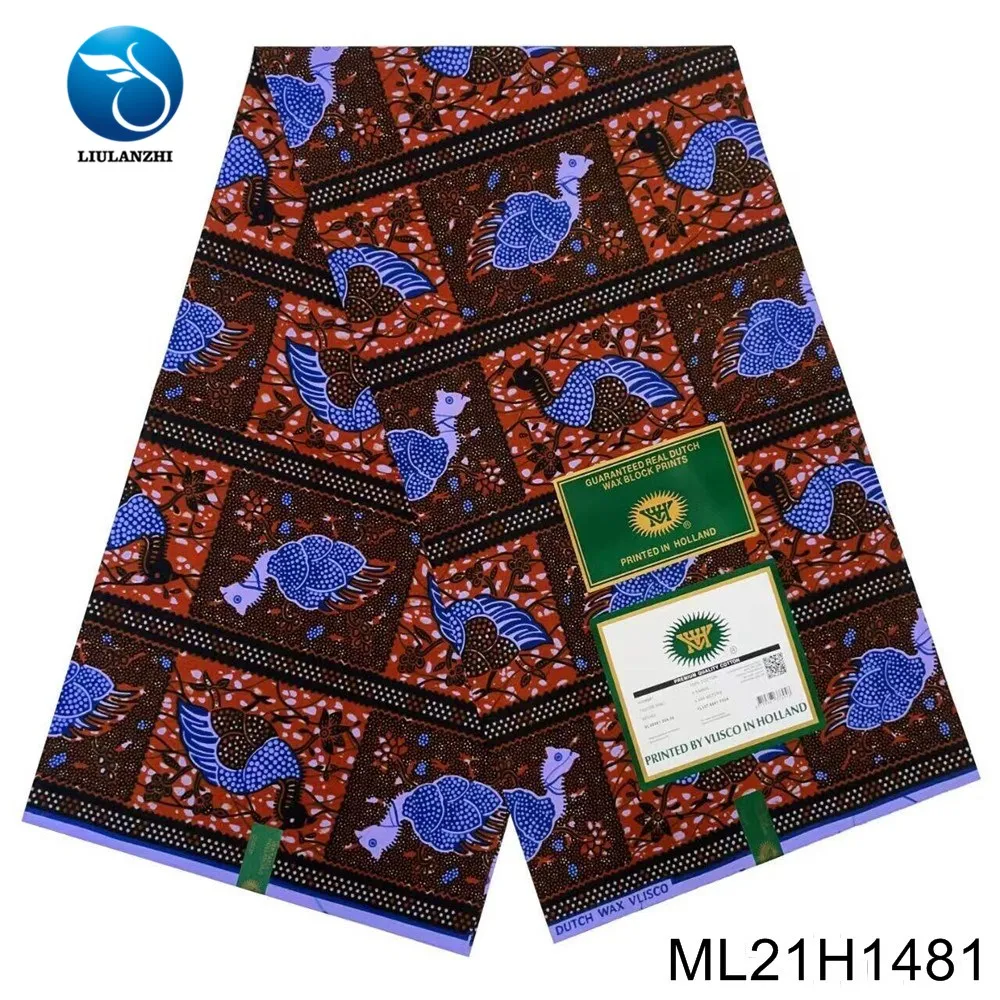 

Новинка 2025, Нигерия, чистый хлопок, обычное голландское платье с принтом батика, элегантное вечернее платье из африканской ткани, ML21H1481