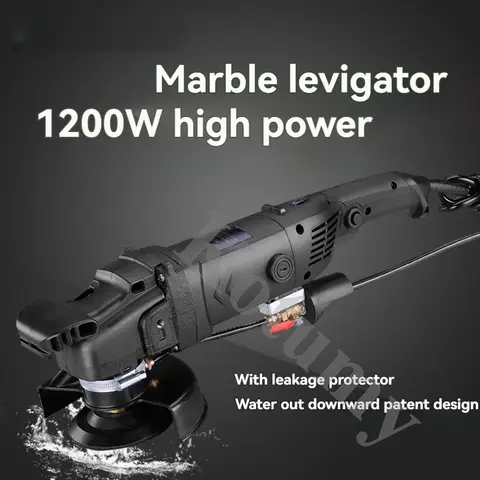 1200w läckageskydd stenpolermaskin elektrisk marmor granit våt stenpolermaskin kvarn slipmaskin vattenkvarn 6 best sales marmorpoleringsmaskin - №2