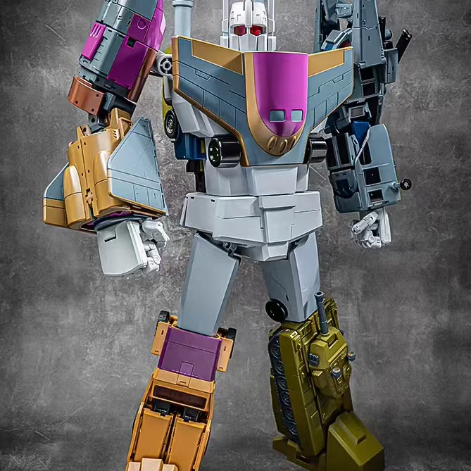 IN STOCK Transformation Magic Square MS-TOYS MS-P03 Upgrade Kit For G1 Lord Of War Bruticus Action Figure Model Toys Gift