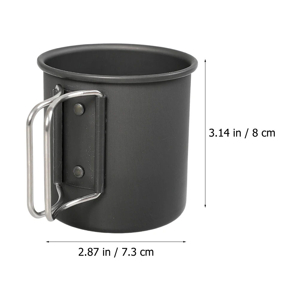 

Folding Camping Water Cup Aluminum Alloy Foldable Mug Lightweight Coffee Tea Cup For Outdoor Travel Foldable Water Mug Kitchen