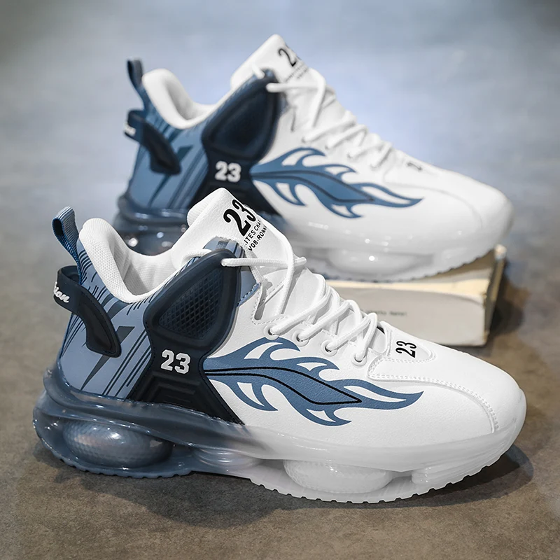 Male Sneaker Fashion Skateboard Shoes for Men Anti Slip Sports Athletic Man Autumn Running Outdoor Comfort Footwear Chunky Shoes