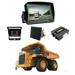 pwas camera pwas system for heavy equipment radar proximity warning alert system