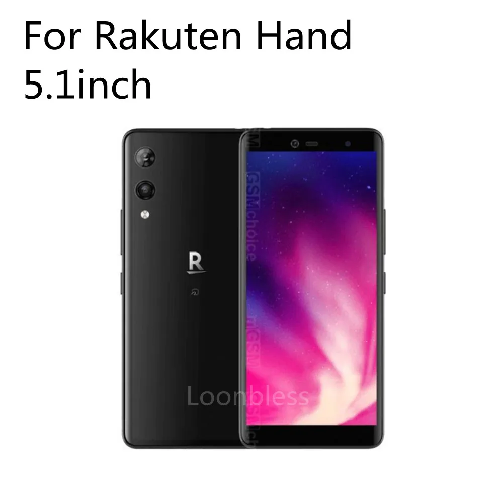 Flip Case for Rakuten Hand 5G, Leather & Silicone Wallet Cover