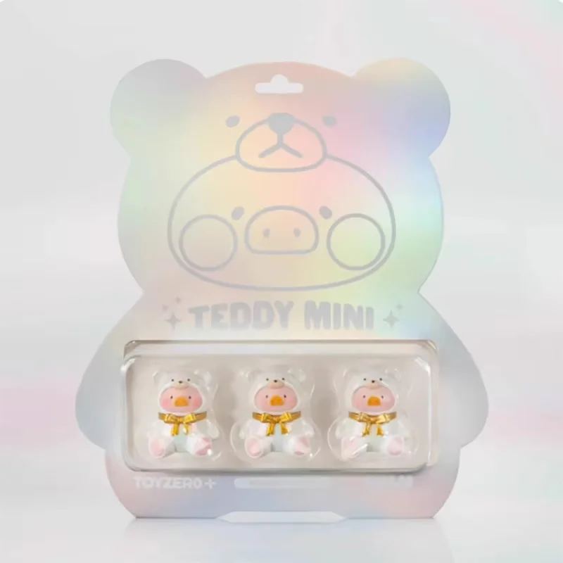 Véritable Lulu The Piggy Teddy Mini série édition limitée Kit de Garage à grains mignon jouet à la mode ascenseur Collection ornement cadeaux