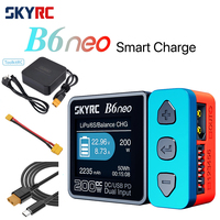 SkyRC B6 Neo Smart Balance Charger DC 200W PD 80W LiPo Battery Charger 6S Charger Discharger SK-100198