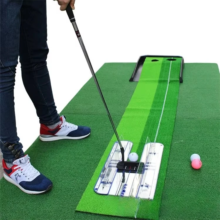 Shuran Mini Plastic Golf Putting/Mirror 30 cm Alignment Lines Coach Practice Accessory Training Aids