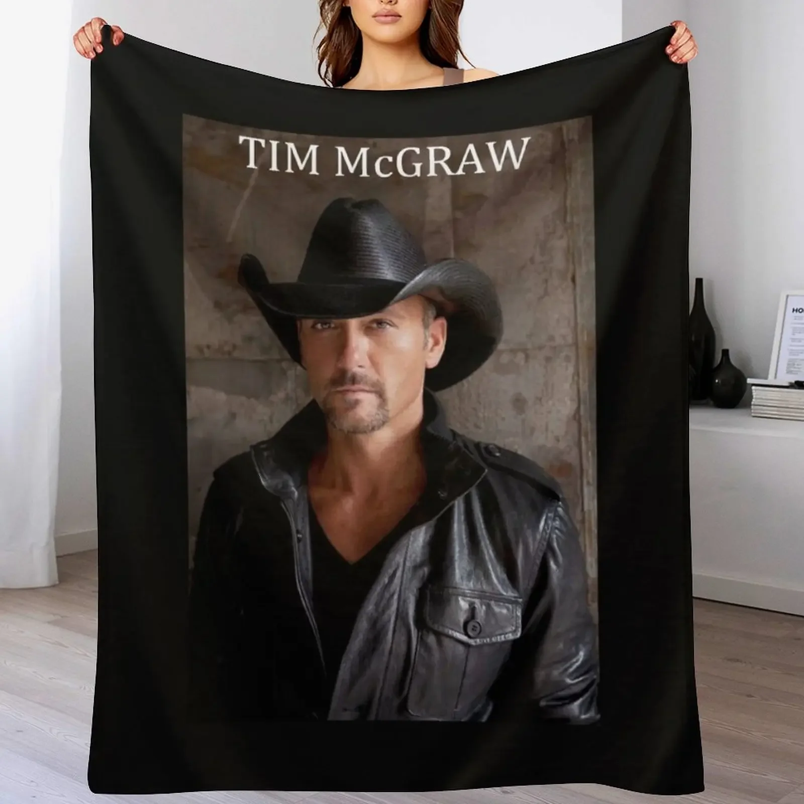 

TIM McGRAW Throw Blanket Decorative Soft Throw Blanket for Couch Sofa
