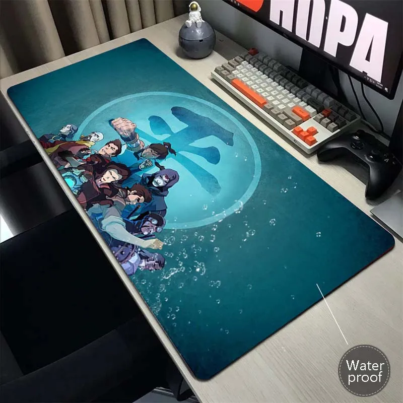 

Game Avatar the Last Airbender Mouse Pad Gamer Large Mousepad XXL Desk Mats Office Carpet Natural Rubber Waterproof Mouse Mats