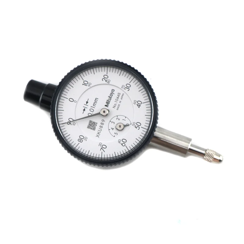 Mitutoyo Dial Indicators,Measuring Range 0-5mm/0.01mm 1044SB NEW CODE 1044AB, Compact Type-Small Diameter