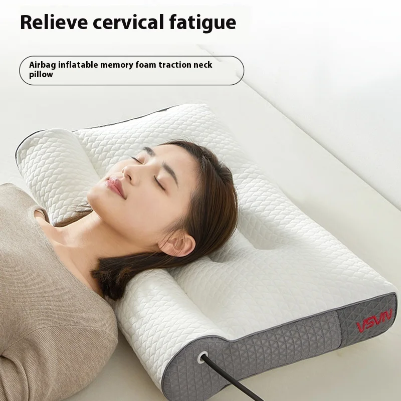 

Регулируемая подушка для шеи от боли в шее — ортопедическая поддержка из пены с эффектом памяти и индивидуальной прочности для всех положений сна