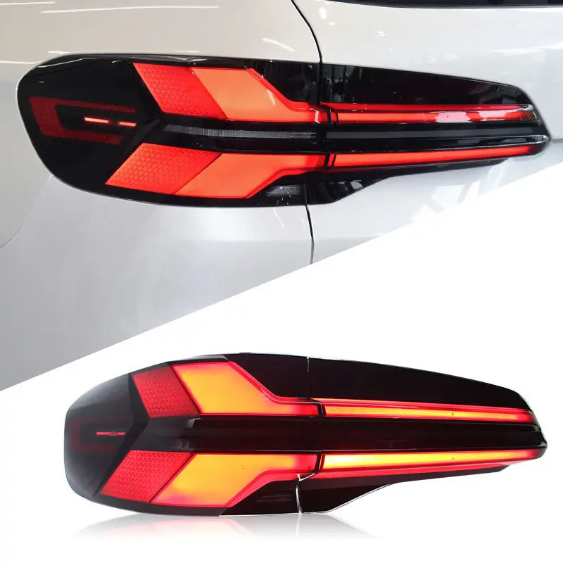 For BMW X5 G05 2019-2023 LCI LED Rear Lights G18 Yellow Turn Signals with Red Lens Used 24v Back Lights Hot Selling Suitable