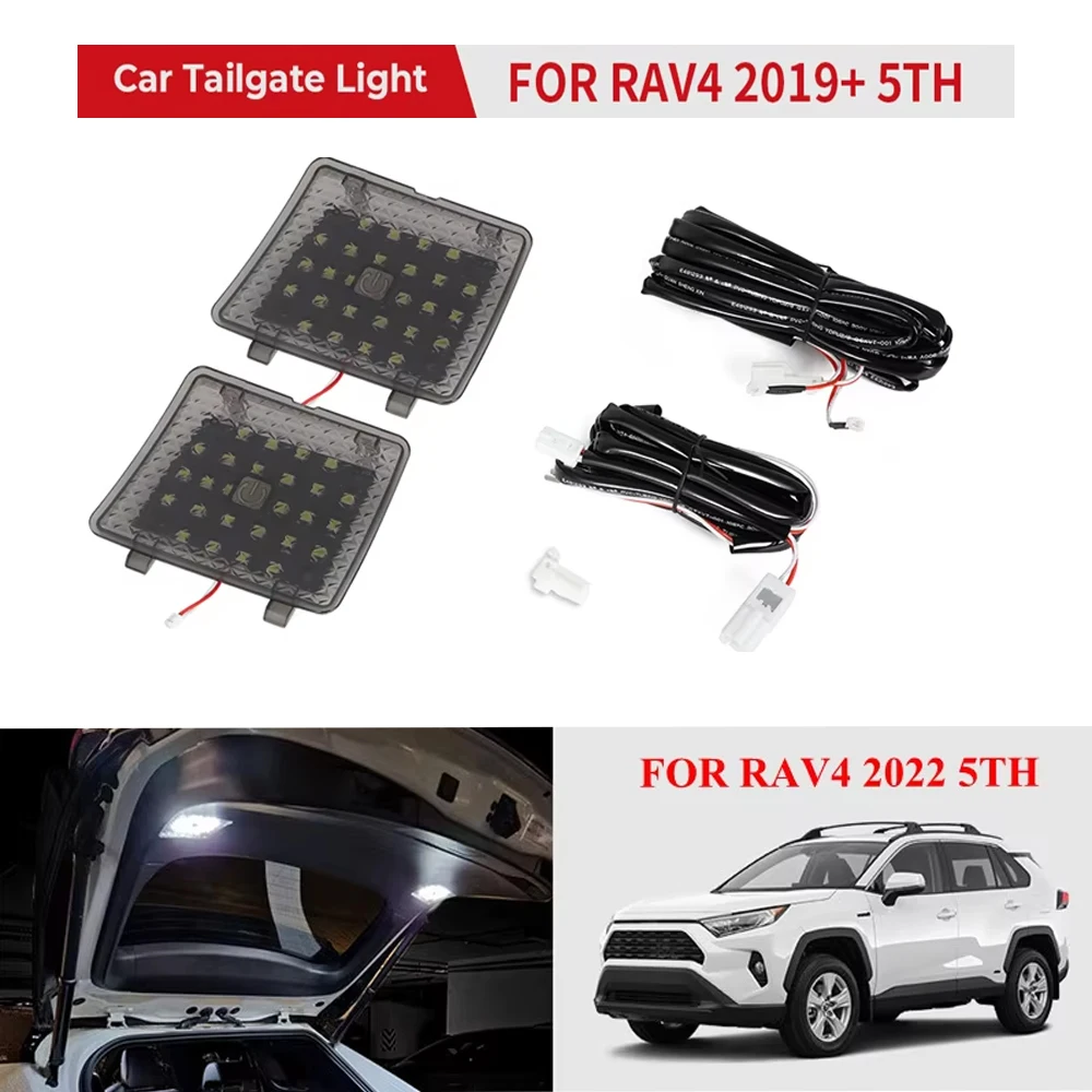 

For Toyota RAV4 RAV 4 5th 2019 2020 LED Car Tail Lights Rear Cargo Trunk Light Tailgate Lamp Suitcase Lights For Toyota RAV4 RAV