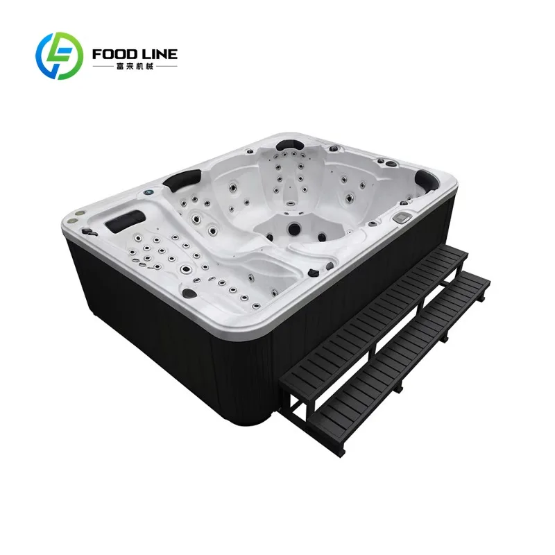 Custom Made Outdoor Hot Tub  Whirlpool Massage Spa Tub Wholesale Bathtub Factory Direct Manufacturer