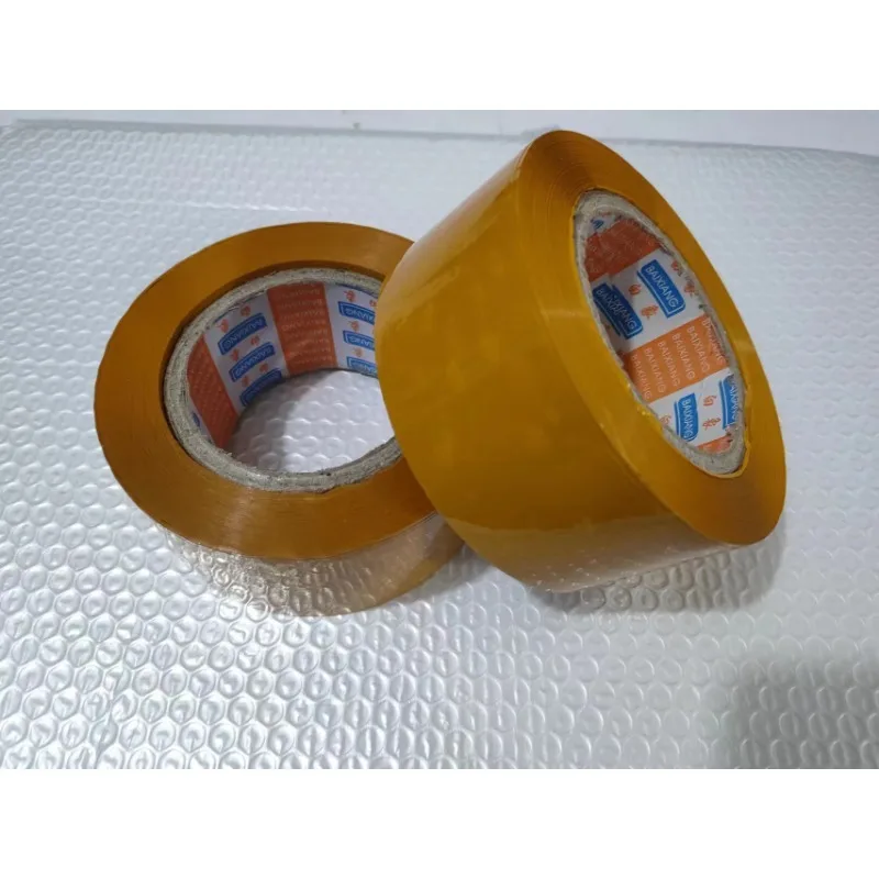 Parcel Box Adhesive Transparent  Packaging Shipping Carton Sealing Sticky Adhesive Tape Rolls Home Office School Stationery