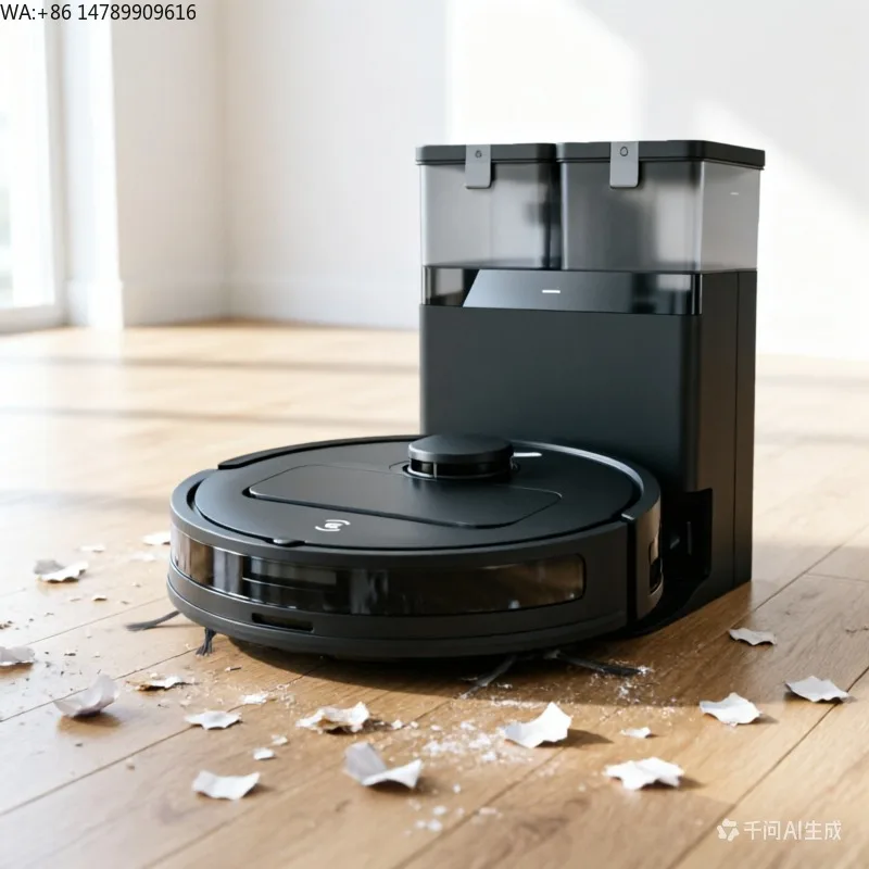 

Умный робот-пылесос AIVI 3D с функцией влажной уборки, мощностью всасывания 15000 Па, ультратонкий (3.19 дюйма), для сухой и влажной уборки, с HEPA-фильтром, технологией ZeroTangle и функцией очистки по краям TruEdge