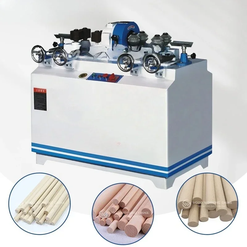 Bamboo curtain mop broom pick handle making machine