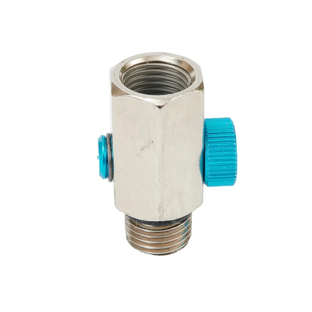 Adjustment Switch Pneumatic Tool Speed Regulating Switch Alloy Steel 1 4 NPT Air Adjustment Switch Pneumatic Tool Speed Switch