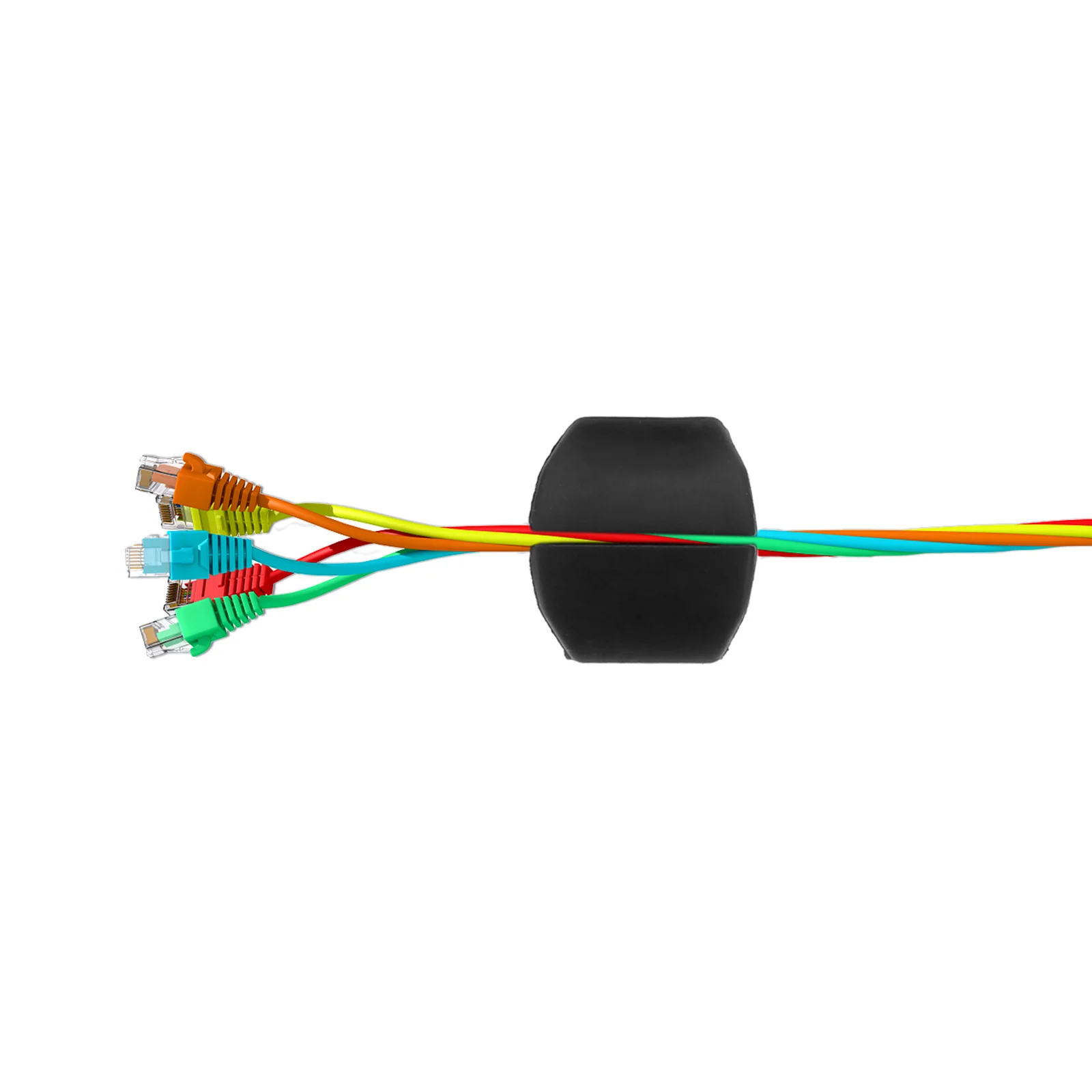 5 Stück Datenkabel-Draht-Clips, Silikon-Kabelhalter, Desktop-Organizer, Fixer für Zuhause, Büro, Kabelmanagement, Silikon-Kabel-Clips