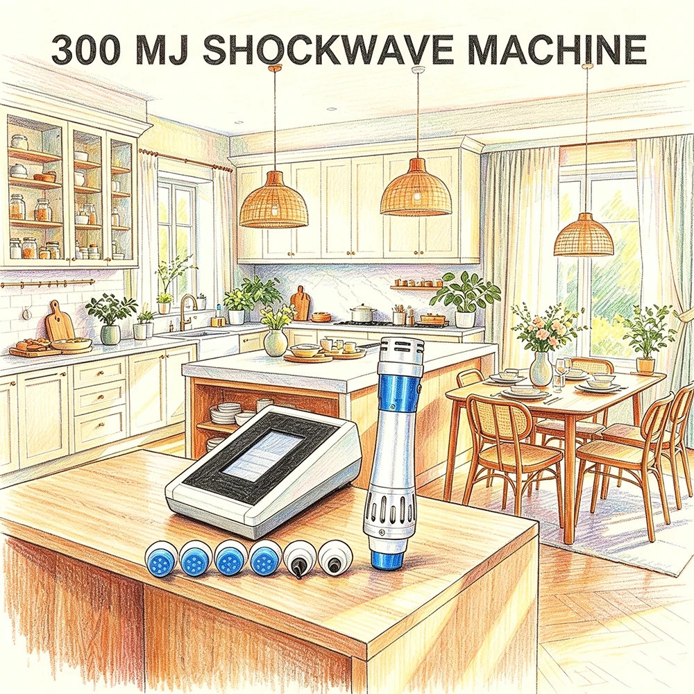 Portable Shockwave Therapy Machine Male Erectile Dysfunction Physiotherapy Massage Relaxation Shock Wave