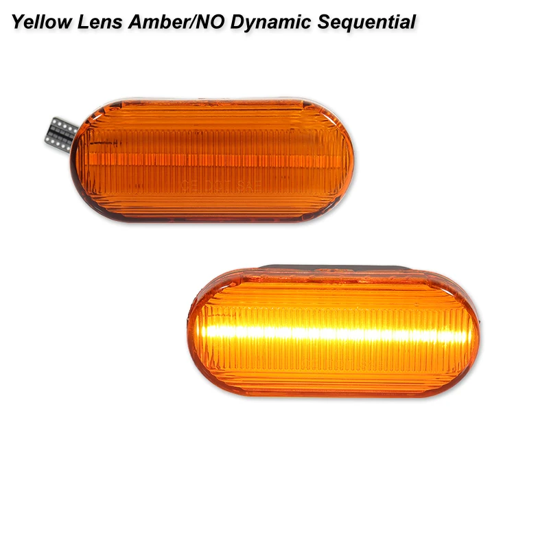 Voor VW Golf 3 4 MK3 MK4 Passat 3BG Polo 6N 9N Bora Vento Dynamische Side Marker Richtingaanwijzer sequentiële Blinker Licht