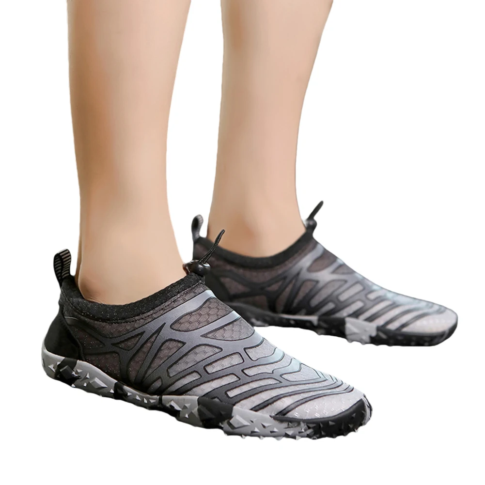 

Unisex Water Shoes Breathable Gym Sneakers Non Slip Lightweight Aqua Shoes Quick Drying Barefoot Beach Shoes for Water Sports