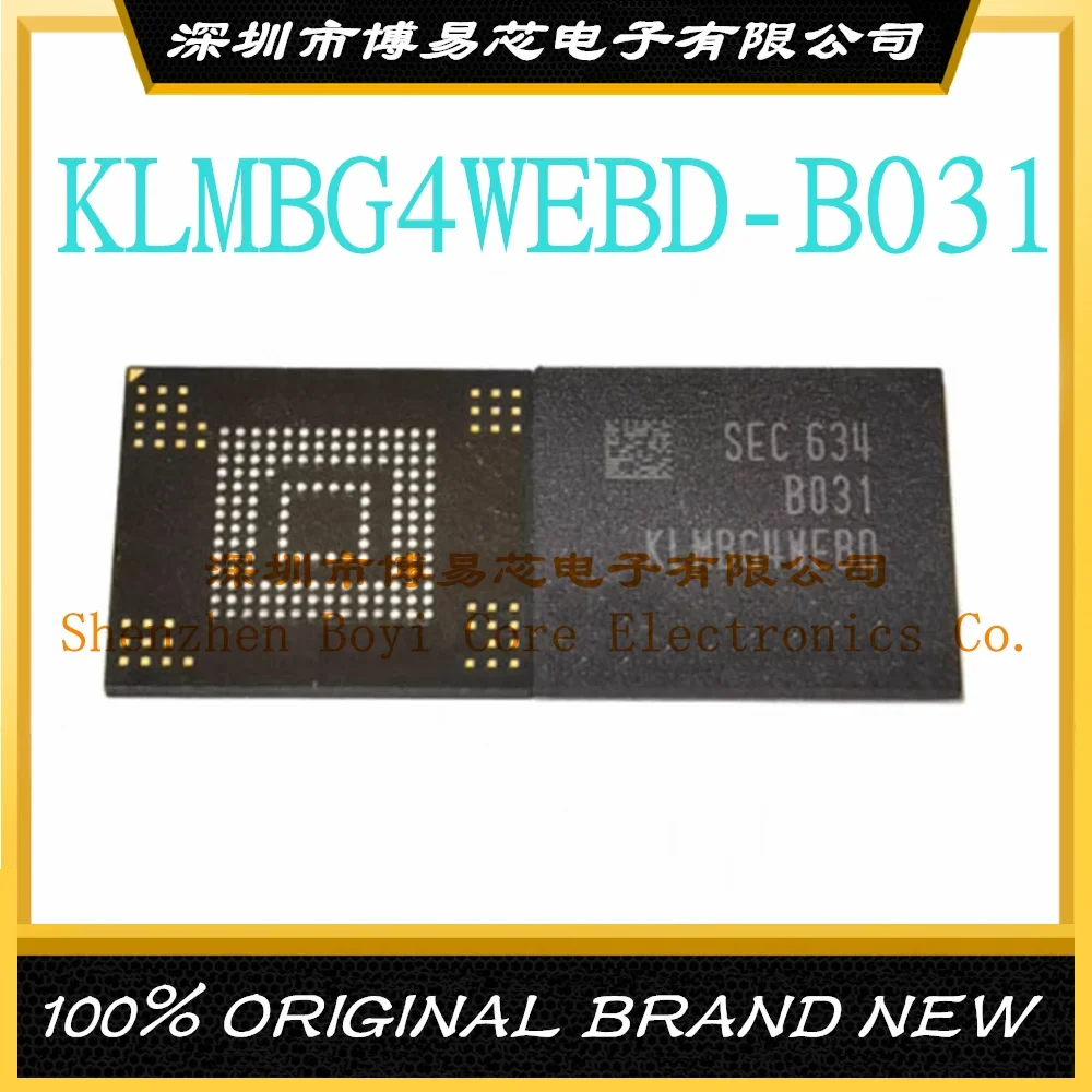 

KLMBG4WEBD-B031 KLMBG4GEAC-B031 EMMC 5.0 32GB BGA 153 balls