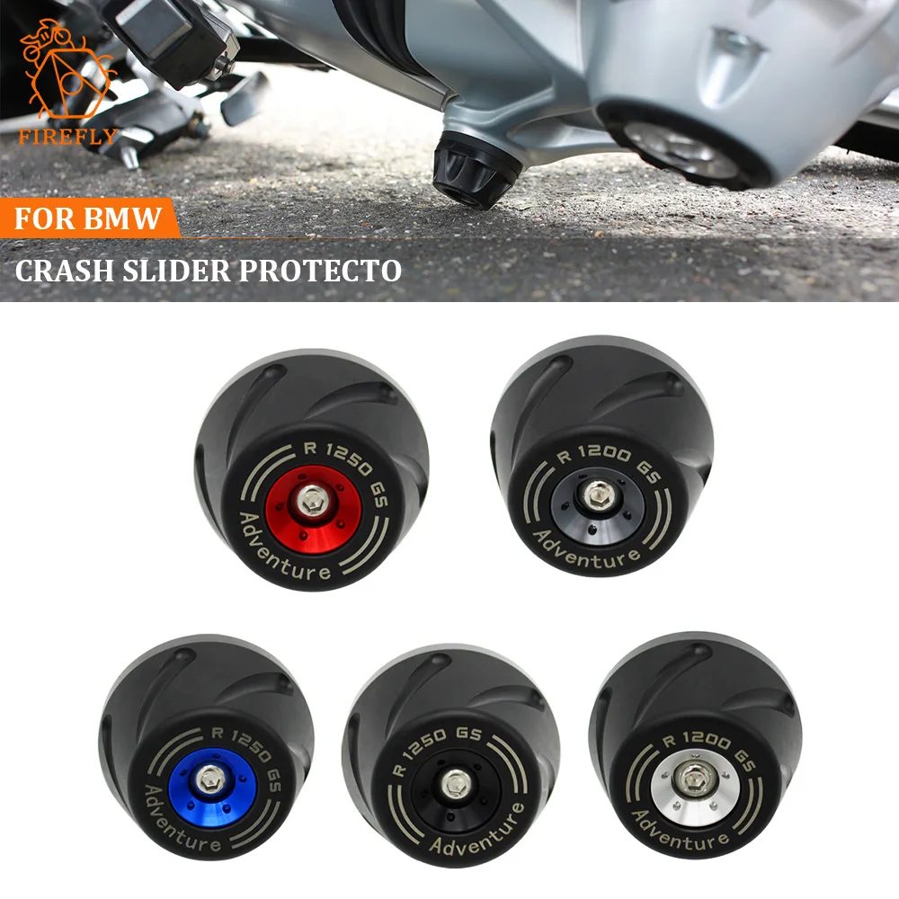 

For BMW R1250GS R1200GS ADV Wheel Protection Motorbike Crash Pad Colorful Frame Slider Adventure HP Falling Protector