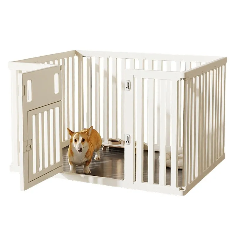 

Dog cage, one room, one living room, one bathroom, pet fence, indoor household small and medium-sized dog free combination fence