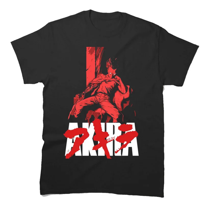 

Tetsuo Shima Akira Anime Gift T Shirt Cyberpunk Manga Neo-Tokyo City explosion Graphic clothes cyber mecha All size tops S-6XL
