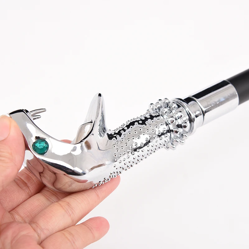 

Lucius Snake Cane Marfan Magic Wand Metal Snake Head Walking Sti Props Cosplay Accory Film And TV Character