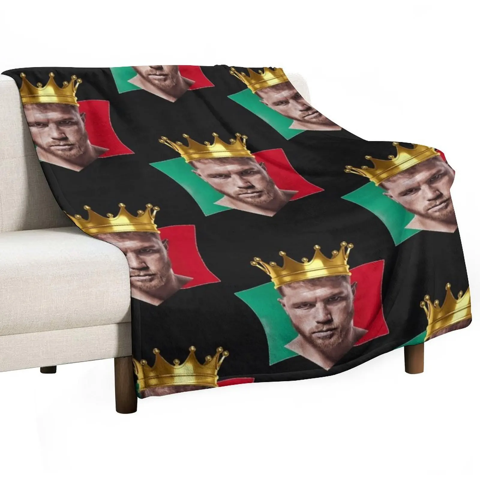 

Canelo-Alvarez Throw Blanket heavy to sleep Vintage Bed Soft Plush Plaid Blankets