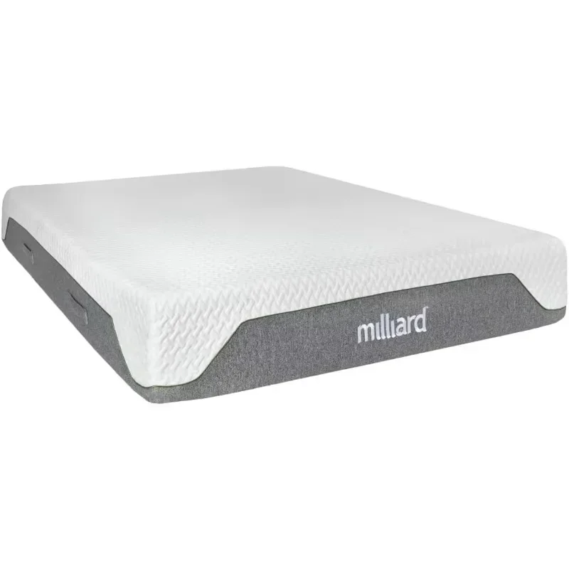 Milliard 10 inch Pressure Relieving Classic Memory Foam Mattress (Full Queen King)