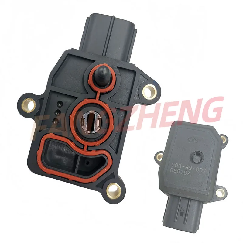 Motorbike Sensor Tps Electronic Fuel Injection Motorcycle National Four Scooter Throttle Three-in-one Sensor KF-26001 Black