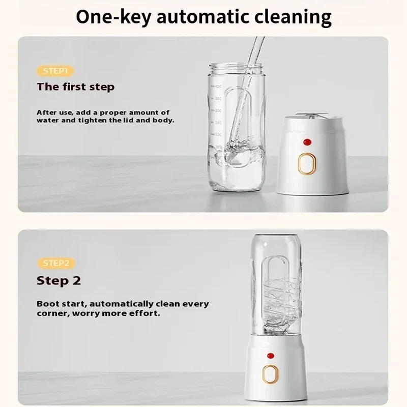 Multi functional dual cup electric portable juicing cup,USB fast charging, juice,complementary food,coffee,smoothie,food blender