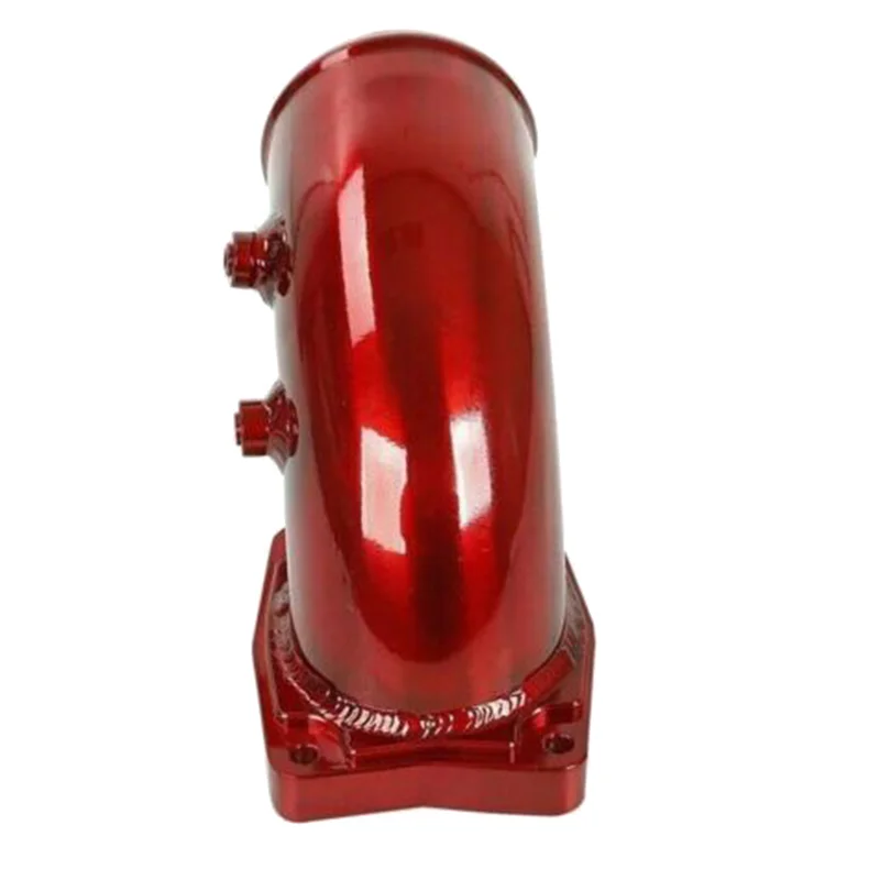 -ABKM Kit tubo di scarico Turbo Gomito di aspirazione Forniture per auto Accessori di ricambio per Ford 03-07 6.0L Rosso