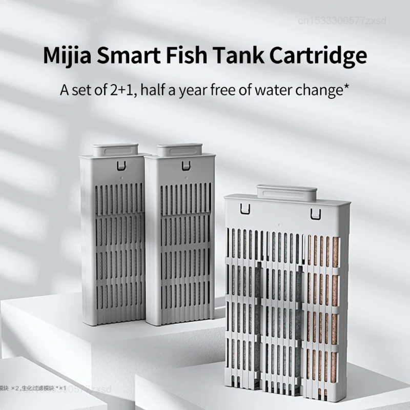 Xiaomi Mijia Fish Tank Filter Cartridge Set Aquarium 6 Layers Physical Biochemical  Filtering Module Purification Water Filter