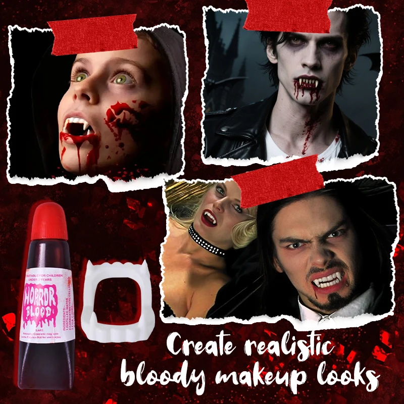 Halloween Vampierprothese Kuns - Cosplay Prop Paint recensie en prijs
