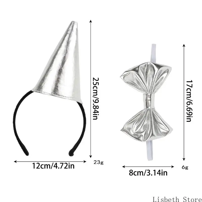 124A TIN MAN HAT HAT FLISTION BOWTIE ROLEPLY ASSUMESORIES FOR