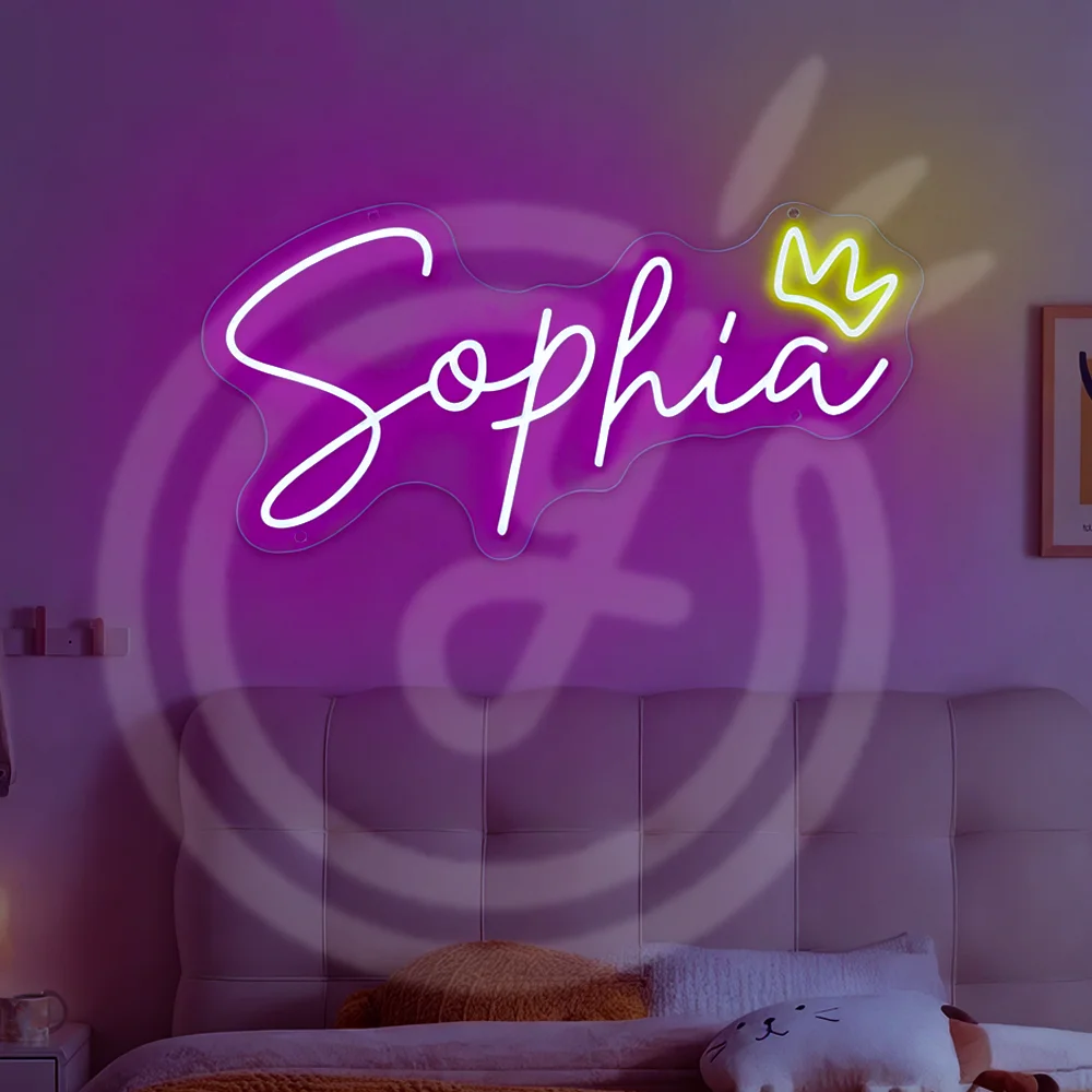 Custom Led Name Sign Gift for Kid Custom Name Signs Teenage Gift Led Neon Sign for Wall Decor Bedroom Decor Personalized Gifts