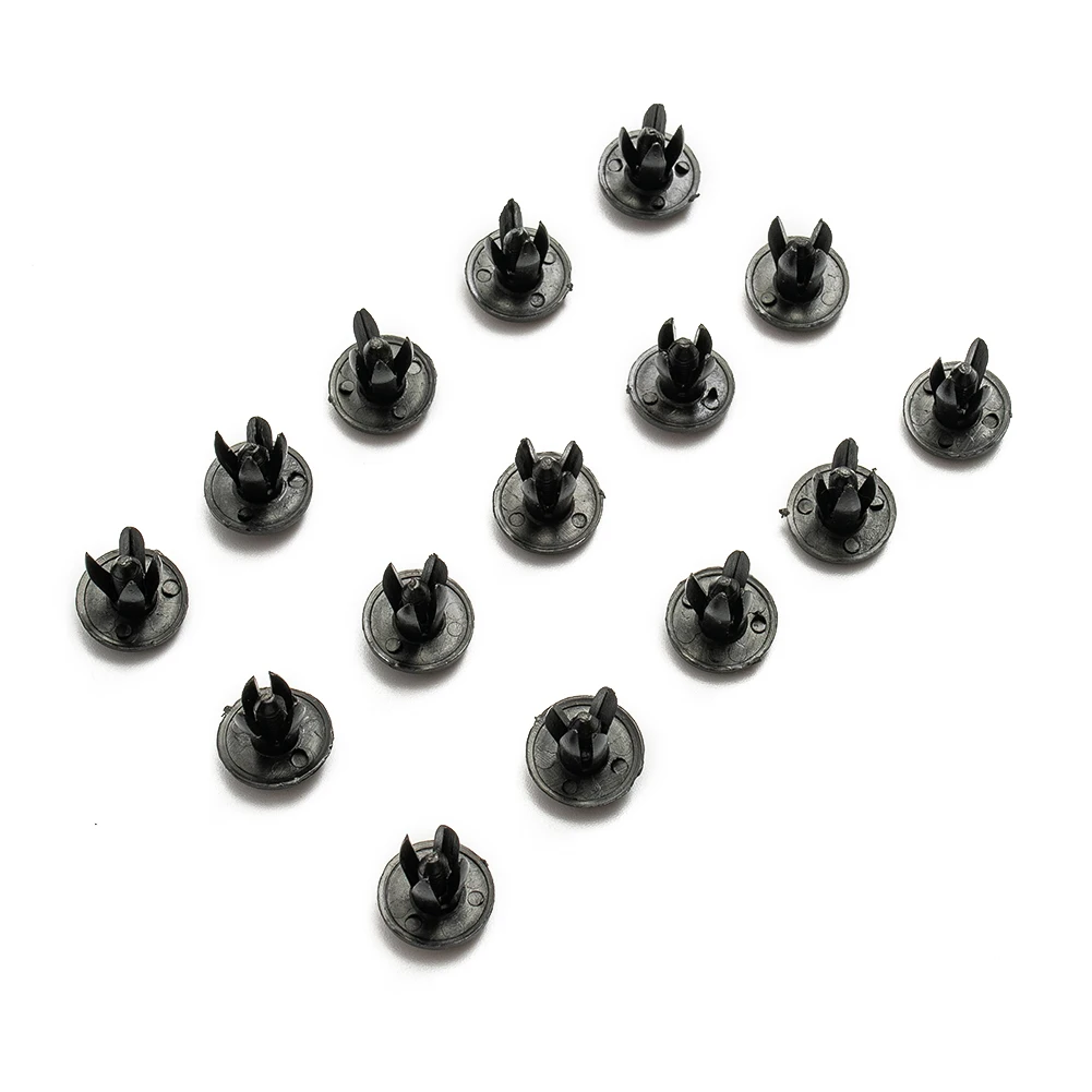 High quality High Quality Push Pin Clips Parts Push Pin Clip Rivets Trim 6mm Hole Dia Bumper Exterior Fastener