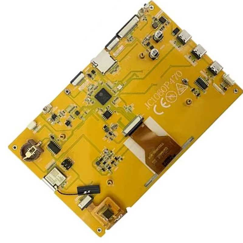 2025 새로운 ESP32 P4 개발 보드 7인치 디스플레이 7인치 터치스크린 온보드 ESP32-C6/카메라 포트/스피커 포트