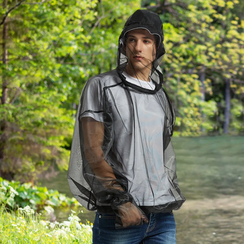 

Лето 2025 г., уличный противомоскитный костюм, унисекс, ультратонкая сетка, легкая дышащая одежда против насекомых, одежда для рыбалки, кемпинга, пешего туризма