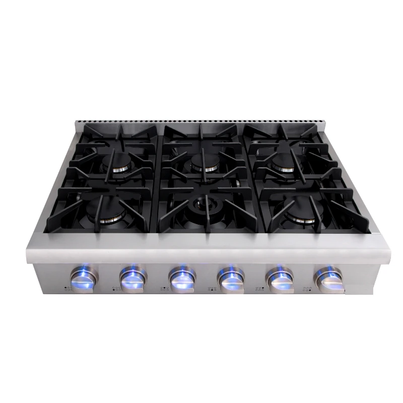 

Hyxion new design Stainless Steel b320 kitchen appliances gas cooktops sun gas stoves gas cooktop with brass stove