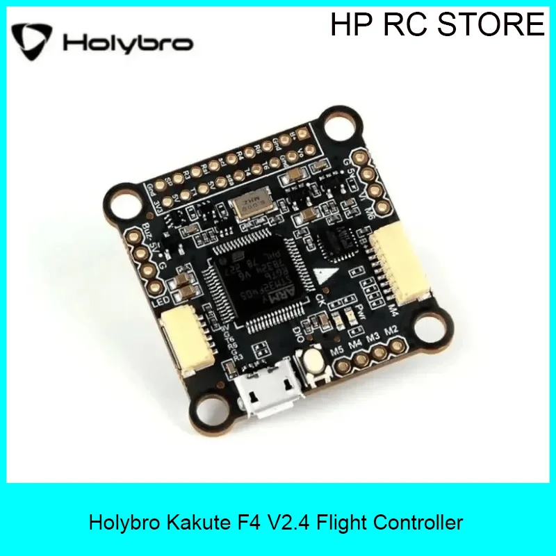 

Holybro Kakute F4 V2.4 30x30mm Flight Controller 2-8S, MPU6000 & BMP280 Barometer with OSD for RC FPV Freestyle Racing Drone
