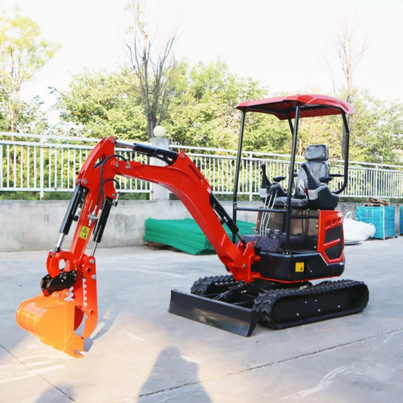 Free Shipping Mini Excavator Euro 5 CE EPA Construction Diesel Small Excavator Hydraulic Farm Crawler Mini Digger Customized