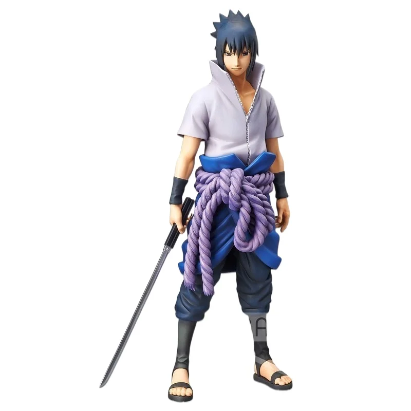 Bandai Classic Anime Naruto GK Grandista Figure Poultice Den Uchiha Sasuke Figre S Anime Figrine Model Bedside Decoration Figure