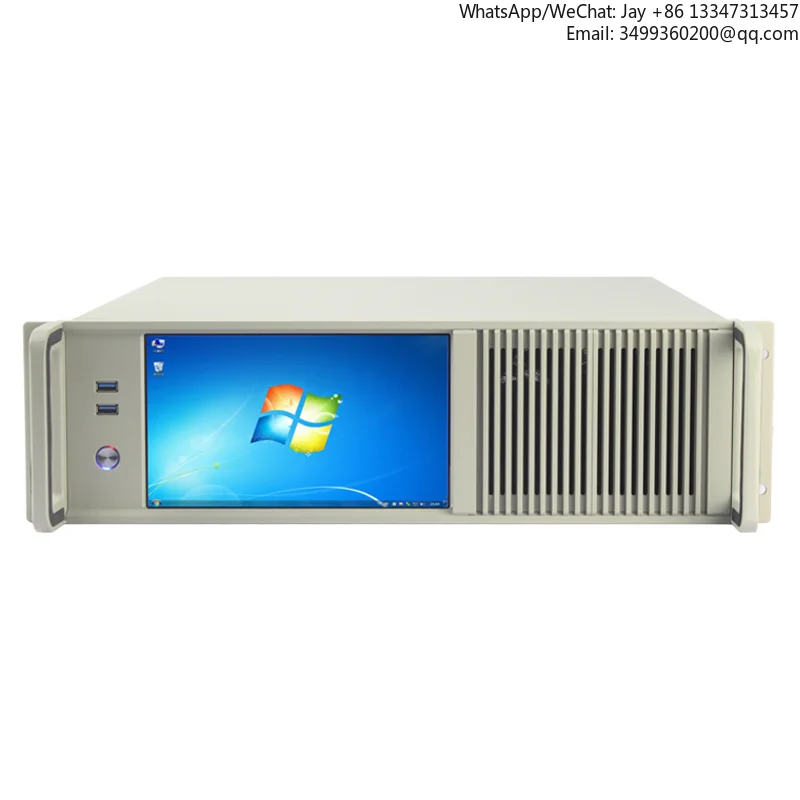 

Поточный серверный корпус MACASE ATX с ЖК-дисплеем и сенсорным экраном из алюминиевого сплава 3U 19 дюймов с вентилятором в наличии