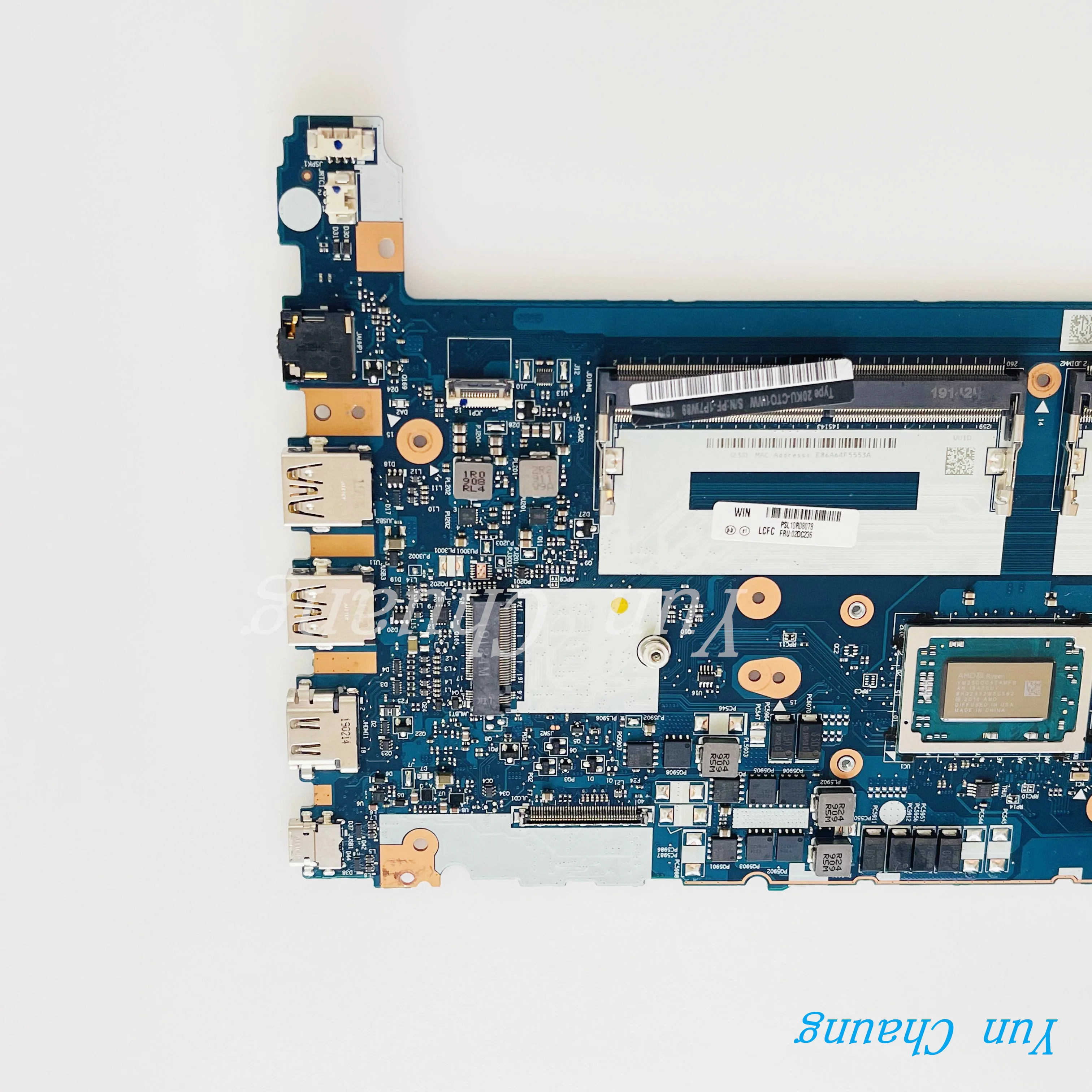 EE485 EE585 NMB531 NM-B531 For Lenovo Thinkpad E485 E585 Laptop Motherboard FUR 02DC236 With R3 R5 R7 AMD CPU DDR4 100% Work