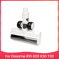 For Dreame R10 R20 R30 T20 T30 Floor Soft Roller Brush Head with LED Dust Lights Update Vacuum Electric Floor Brush Attachment